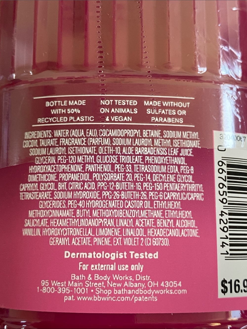 Bath & Body Works Fruity Musk Body Wash - Picture 8 of 8